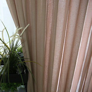 Notting Hill Mocha Luxury Sheer Curtain 2