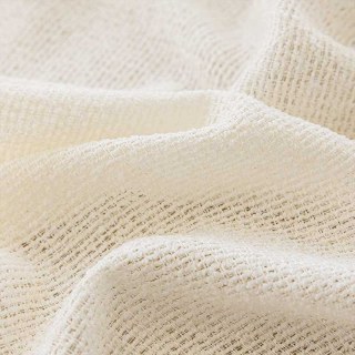 French Chic Beige Cream Heavy Sheer Curtain