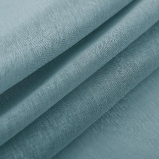 Luxe Teal Blue Sheer Curtain 2