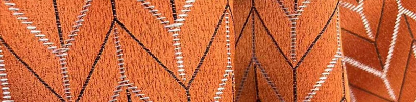 Chevron/Wave Curtain