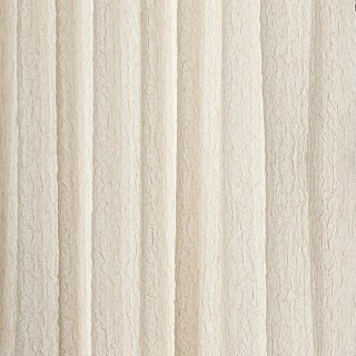 Crushed Drift Cream Linen Style Crinkle Sheer Curtain 4