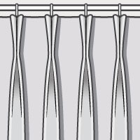 DOPPELTE KREPPBÄNDERFALTE