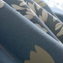 Breeze Puderblau Blumenvorhänge 3