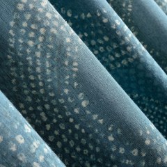 Feuerwerk Tealblaue Gardine 2