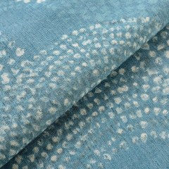 Feuerwerk Tealblaue Gardine 3