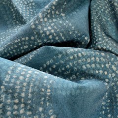 Feuerwerk Tealblaue Gardine 4