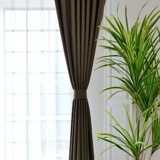 Schlanke City Chocolate Verdunklungsvorhänge 2