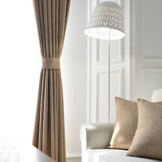 Schlanke City Light Kaffee Verdunklungsvorhänge 4