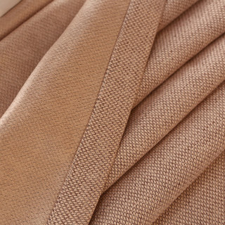 Dezenter Frühling Mocha Farbvorhang 7