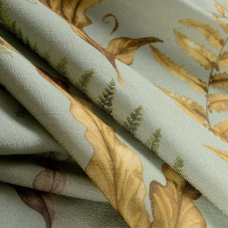 Einzigartiger rustikaler Glen Grün Vorhang 5