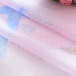 Starfish Baby Pink Sheer Voile Curtain
Starfish Baby Pink Transparenter Voile Vorhang 4