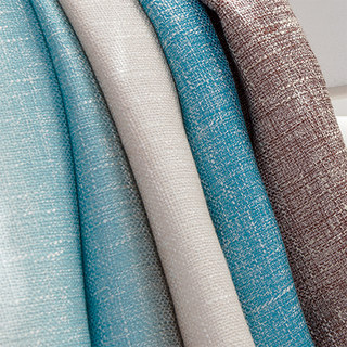 Sea Breeze Cocktail Kokosnussschale Braun und Küstenblau Gestreifte Gardine 5