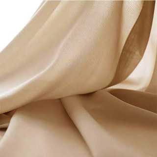 Weicher Breeze Mocha Chiffon Voile Vorhang 4