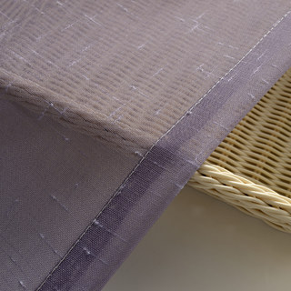 Die perfekte Mischung Ombre Lila Strukturierter Transparenter Voile Vorhang 9