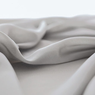Sanfter Wind Pastellgrauer Chiffon Voile Vorhang 3