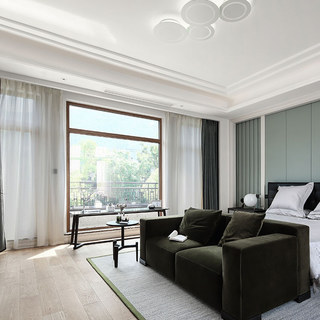 Tide Luxuriöse horizontale gestreifte hellgraue Voilegardine 2