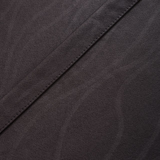 Gewellte Wellen Superdicker Dunkelgrauer 100% Verdunkelungs-Vorhang