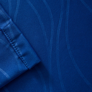 Gewellte Wellen Superdicker Marineblauer Verdunkelungs-Vorhang 13