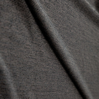 Metallische Fantasie Zarte Strukturierte Gestreifte Funkelnde Schimmernde Anthrazit Vorhang 5