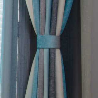 Sea Breeze Cocktail Rock Grey and Beach Blue Striped Curtain
Sea Breeze Cocktail Rock Grau und Beach Blue Gestreifte Gardine