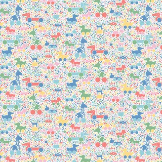 Spritzige Haus-Gepunktete Tiere Mehrfarbiger Druckvorhang 7