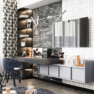 King Kong Gorilla Schwarz-Weiß Druck Vorhang 3