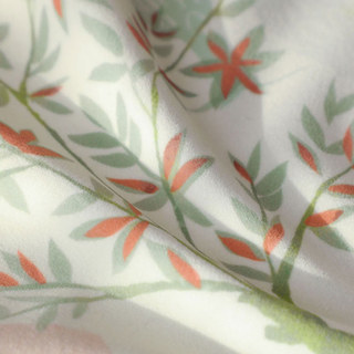 Persischer Garten Rosa Kuppel Blumen Samtvorhang 4