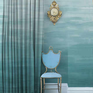 Moon River Aqua Blue Ombre Velvet Curtain
Moon River Aqua Blau Ombre Samtvorhang