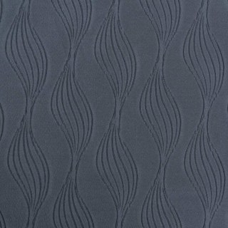 Surf 3D Jacquard Wellenmuster Geknittertes Schwarz Vorhang