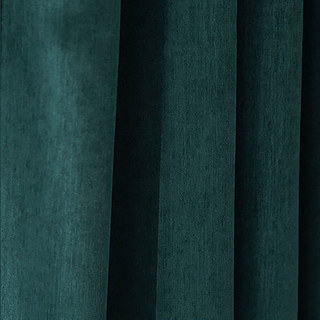 Exquisite matter Luxus Teal Chenille Vorhang 4