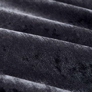 Luxuriöser grauer Chenille-Vorhang 7