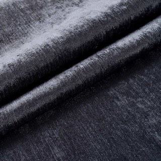 Luxuriöser grauer Chenille-Vorhang