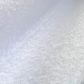 Kuscheln Sie sich ein elfenbeinfarbene Mohair Plüsch schwere Voile Vorhang 3