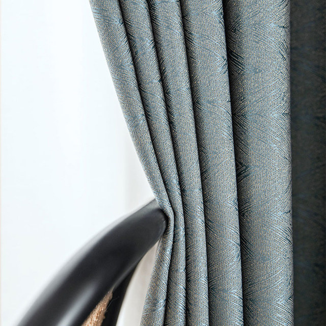 Meerjungfrauen-Schuppen Enteneierblau & Gold Glitzer Vorhang 1