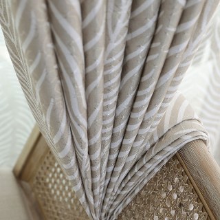 Tanzendes Schilfgras Mocha Cream Blumenvorhänge 3