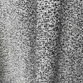 Französischer Chic Schwarz & Weiß Schwerer Voile Vorhang 6