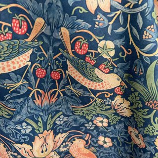 Strawberry Thief William Morris Navy Blue Chenille Floral Curtain
Strawberry Thief William Morris Marineblau Chenille Blumenmuster Vorhang