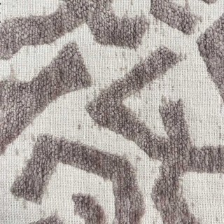 Winter's Embrace Mocha Braun Geometrischer Kaschmirwoll Vorhang 6