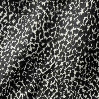 Noir Safari Leopard Spot Schwarz-Weiß Tierdruck Vorhänge 4