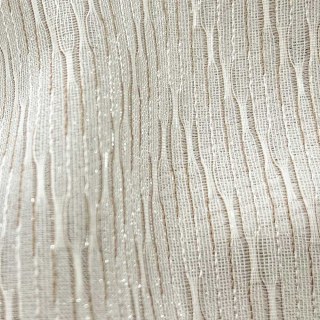 Whisper Wave schimmernde Creme-Mesh-Netz-Vorhänge 4