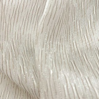 Whisper Wave schimmernde Creme-Mesh-Netz-Vorhänge