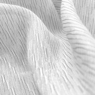 Whisper Wave schimmernde weiße Mesh Net Voile Vorhänge 3