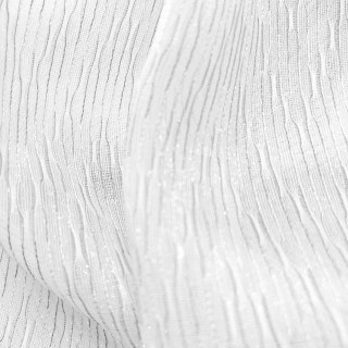 Whisper Wave schimmernde weiße Mesh Net Voile Vorhänge 5