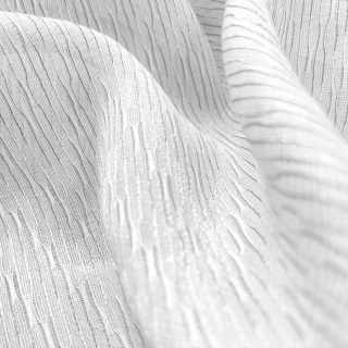 Whisper Wave schimmernde weiße Mesh Net Voile Vorhänge 6