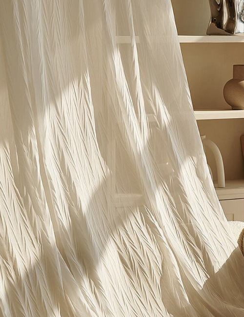 Gekräuseltes Transparent