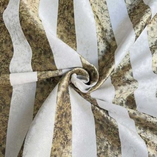 Leopard Lane Gold gestreifte Tierfelloptik Vorhang