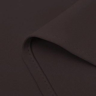 Malibu Wasserdichter Twill Dunkelbraune Outdoor-Vorhang