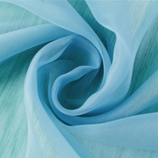 Smarties Baby Blau Weicher Schimmernder Voile Vorhang