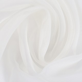 Smarties Strahlendes Weiß Weicher Schierer Voile Vorhang