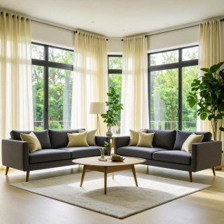 Smarties Creme Weiche Transparente Voile Gardine